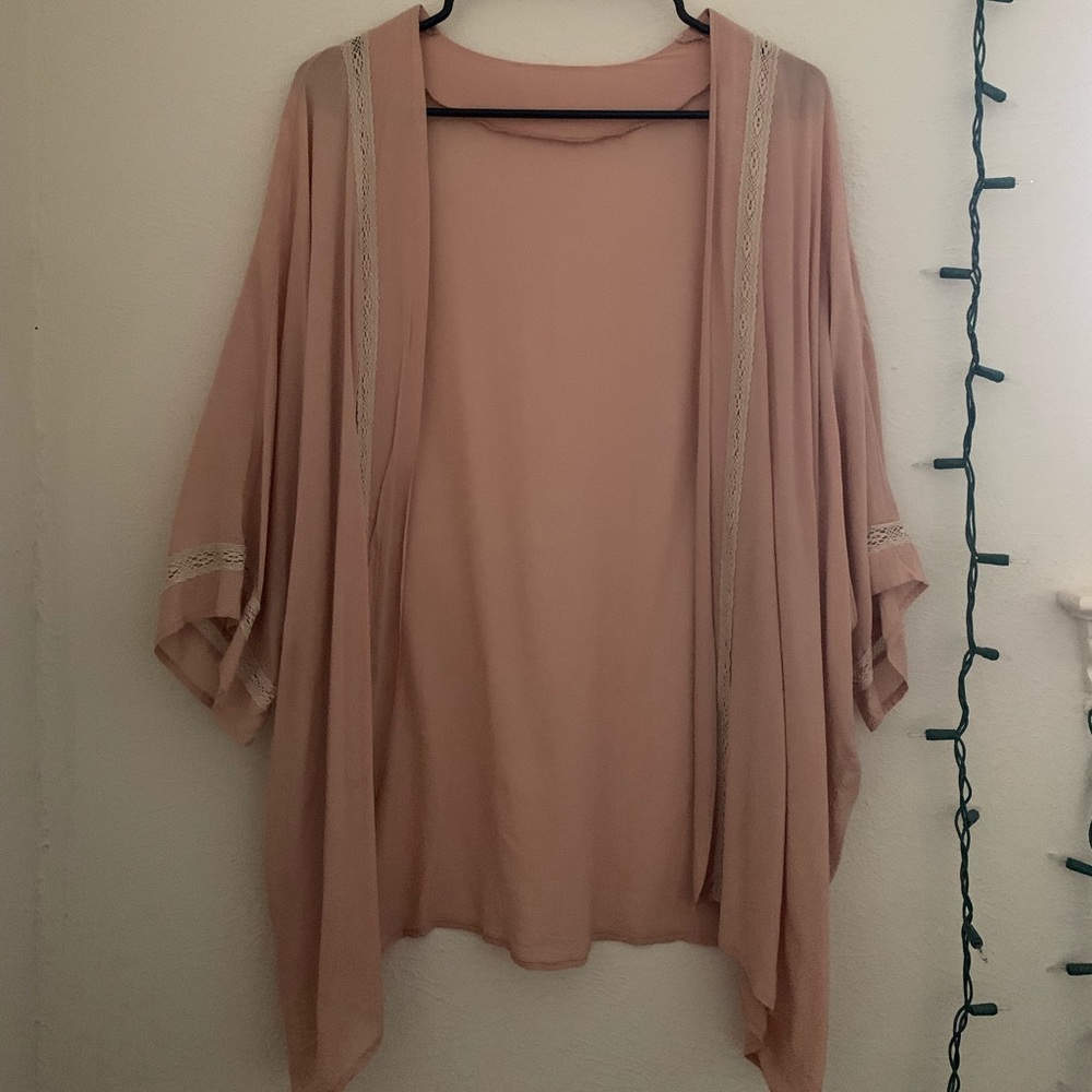 Blush cardigan